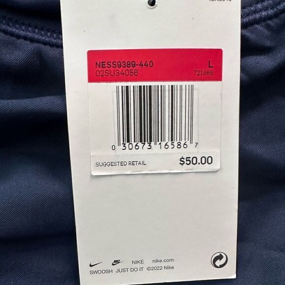 NWT Nike Navy Element Board Swim Shorts (L) - Picture 3 of 3